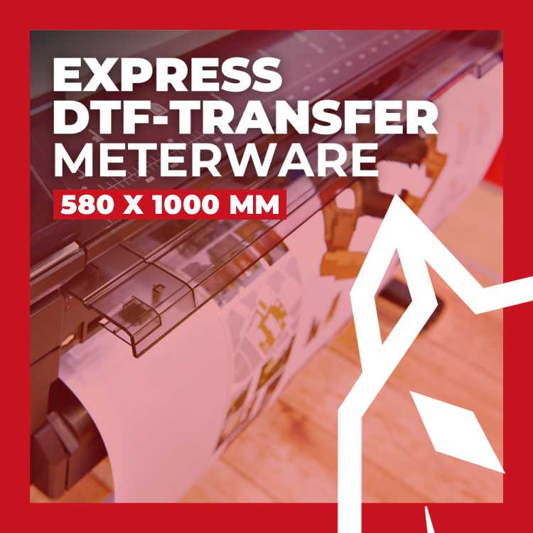 EXPRESS DTF-Transfer - METERWARE 580 x 1000 mm 